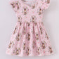 Pink Peter Cottontail Ruffle Twirl Dress